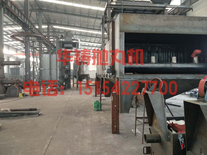 關注拋丸機價格及質量,設備生產現場圖 關注拋丸機價格及質量,設備生產現場圖