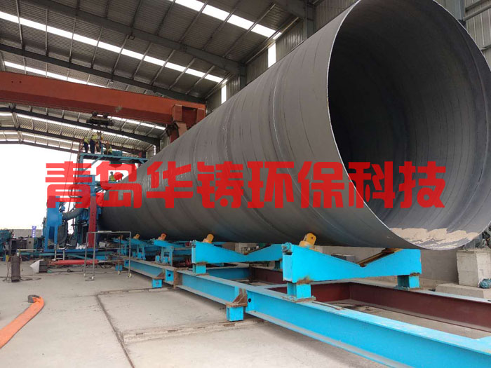 大型圓鋼外壁除銹機(jī)施工現(xiàn)場(chǎng)圖 大型圓鋼外壁除銹機(jī)施工現(xiàn)場(chǎng)圖