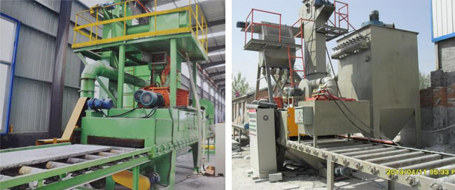 石材拋丸機 石材拋丸機