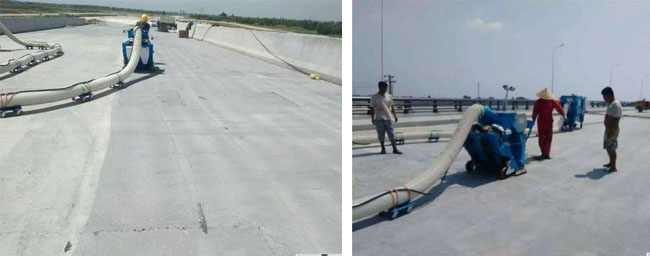 水泥路面拋丸機(jī)施工現(xiàn)場圖 水泥路面拋丸機(jī)施工現(xiàn)場圖