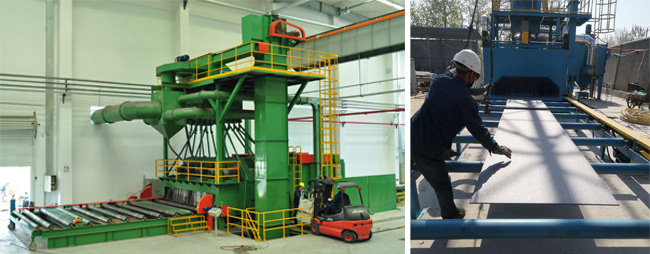 鋼板型材拋丸除銹機 鋼板型材拋丸除銹機